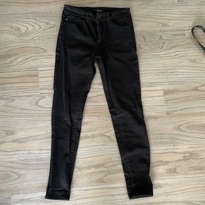 Black skinny jeans